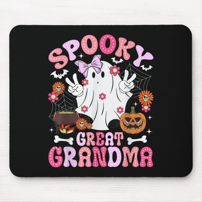 Alfombrilla De Ratón Soky Great Grandma Halloween Great Grandmother Gro (Frente)