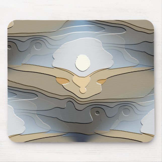 ALFOMBRILLA DE RATÓN SOL SOBRE LAS COLINAS (Frente)