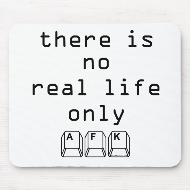 Alfombrilla De Ratón Solamente AFK (Frente)