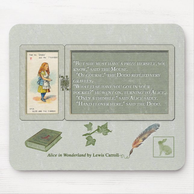 Alfombrilla De Ratón Solamente un dedal Mousepad (Frente)