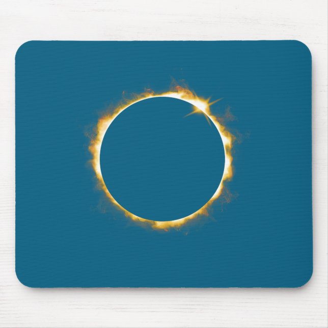 Alfombrilla De Ratón Solar Eclipse August 21 2017 Illustration (Frente)