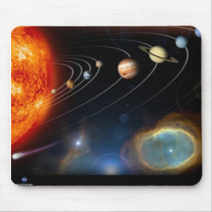 Alfombrilla De Ratón solar-sistema