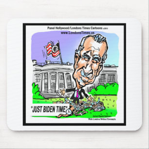 Alfombrilla De Ratón Sólo Biden Time Funny Tees políticos Mugs Regalos