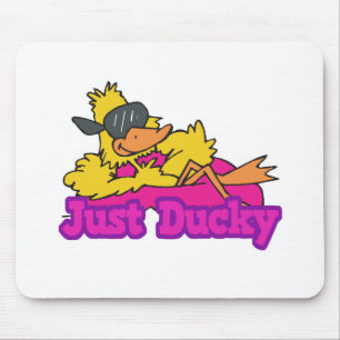Alfombrilla De Ratón Solo Duckie Duck en la popa