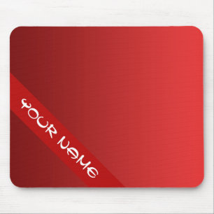 Alfombrilla De Ratón SÓLO gradientes COLOR - rojo fuego + tu nombre