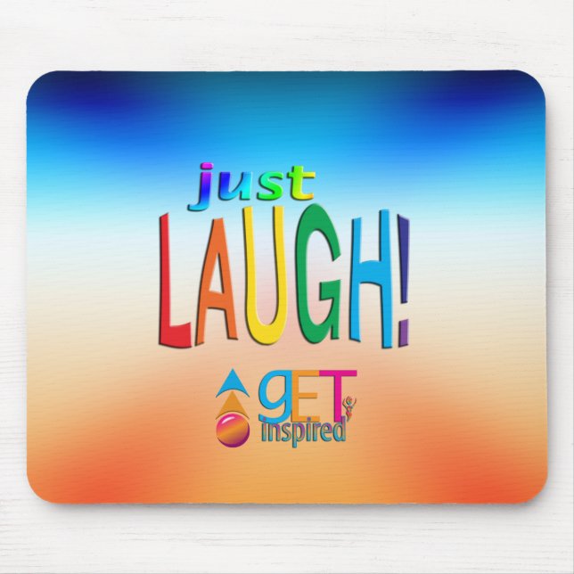 Alfombrilla De Ratón Solo ríe (Frente)