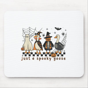 Alfombrilla De Ratón Sólo una fantasmagórica Halloween Goose Graciosa H