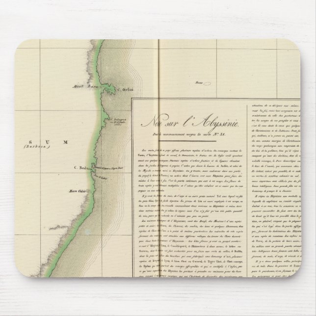 Alfombrilla De Ratón Somalia África 34 (Frente)