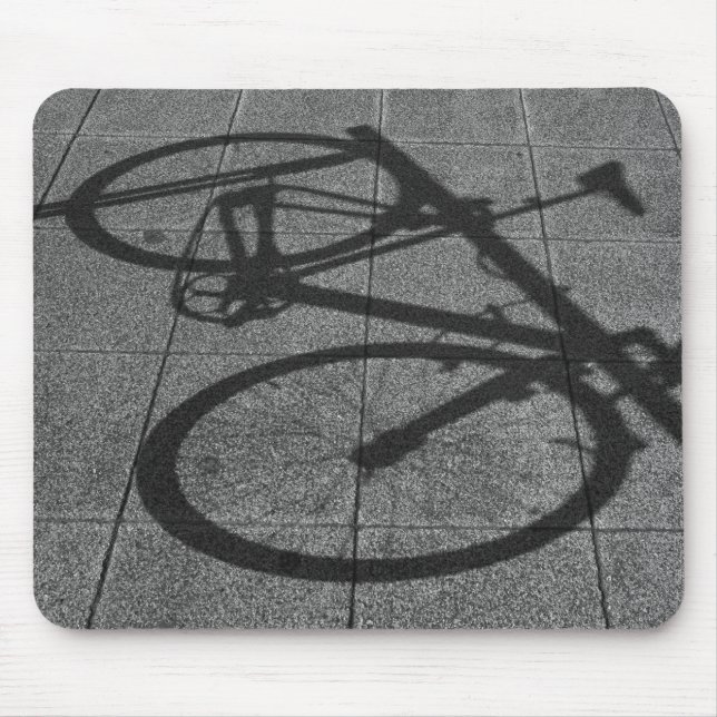 Alfombrilla De Ratón Sombra Mousepad de la bicicleta (Frente)