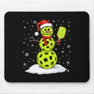 Alfombrilla De Ratón Sombrero de Santa Muñeco de Nieve Navidades Pickle