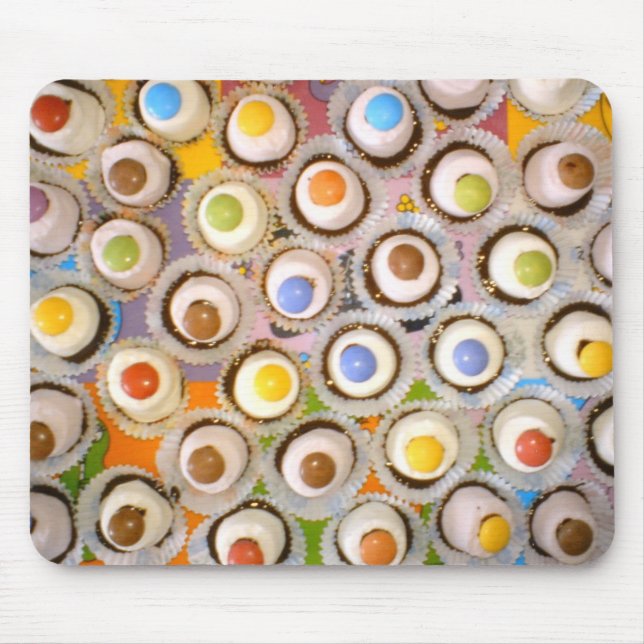 Alfombrilla De Ratón Sombreros de copa del chocolate (Frente)