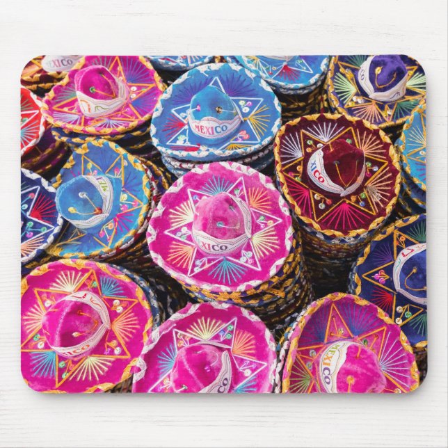 Alfombrilla De Ratón Sombreros En México (Frente)