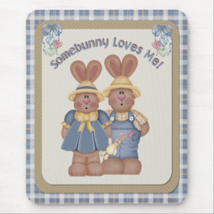 Alfombrilla De Ratón Somebunny me ama - Mousepad