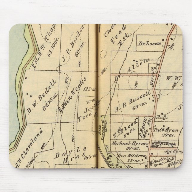 Alfombrilla De Ratón Somers, Nueva York (Frente)