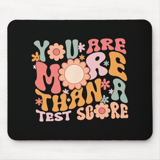 Alfombrilla De Ratón Son Más Que Un Test Puntuación De Prueba De Profes (Frente)