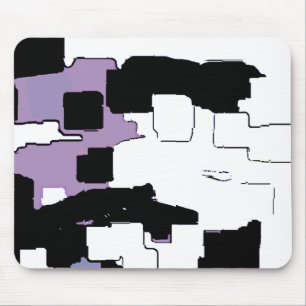 Alfombrilla De Ratón "Soñando en morado" arte geométrico