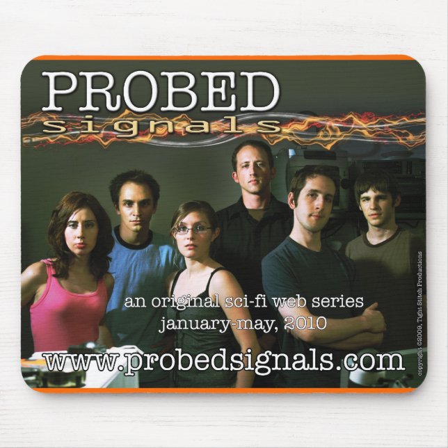 Alfombrilla De Ratón SONDADO: molde Mousepad de las señales (Frente)
