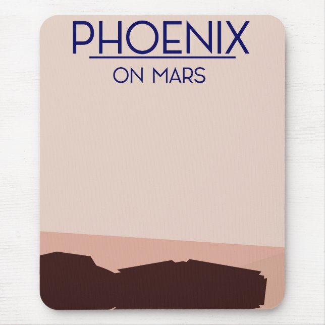 Alfombrilla De Ratón Sonde Phoenix sur Mars. (Frente)