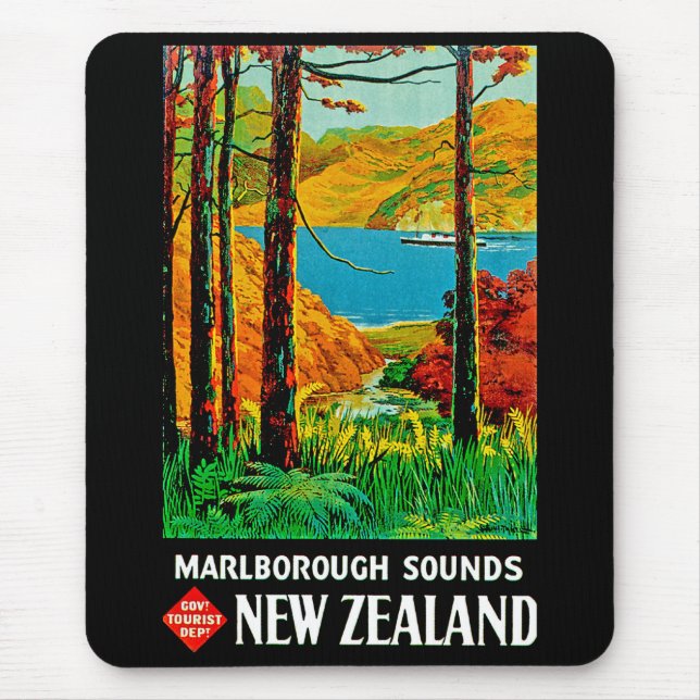 Alfombrilla De Ratón Sonidos de Marlborough (Frente)