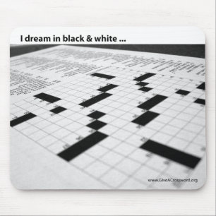 Alfombrilla De Ratón Soño en blanco y negro…