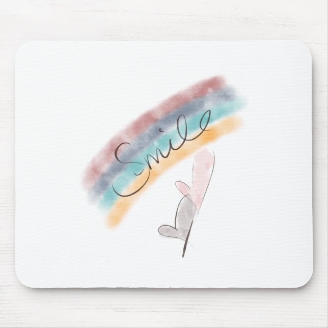 Alfombrilla De Ratón Sonríe 🙂 (Frente)