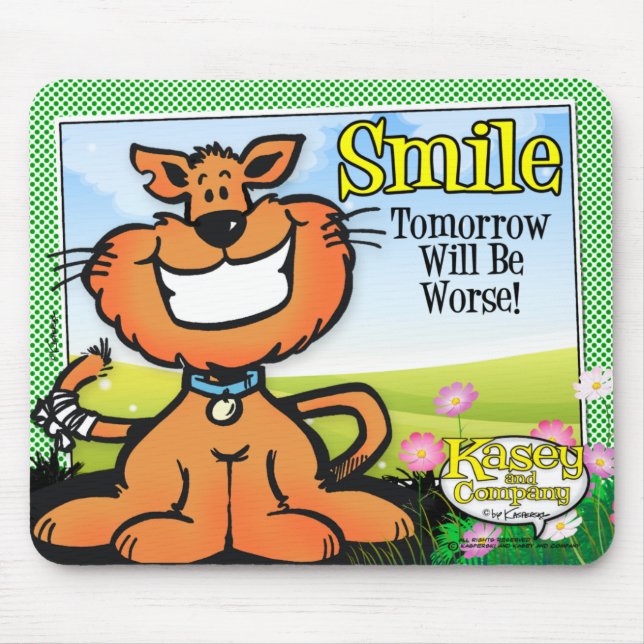 Alfombrilla De Ratón Sonrisa (Frente)