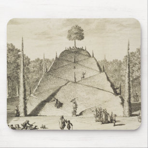 Alfombrilla De Ratón Soporte artificial Parnassus, grabado por Juan V