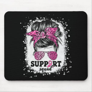 Alfombrilla De Ratón Soporte para Cáncer de Mama de Cinta Rosa Squad Me
