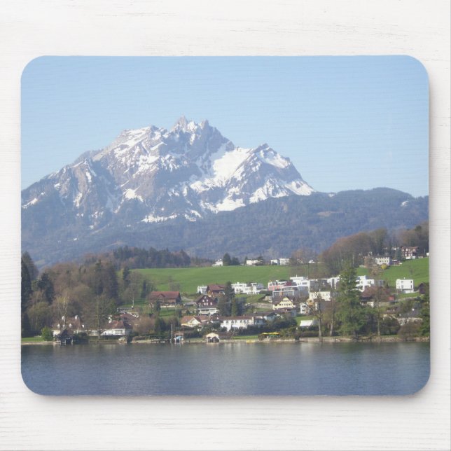 Alfombrilla De Ratón Soporte Pilatus Suiza (Frente)