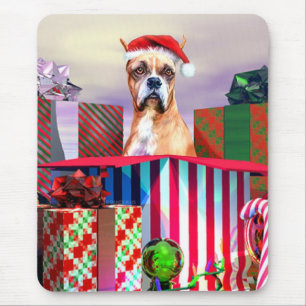 Alfombrilla De Ratón Sorpresa de los Navidades de Boxer
