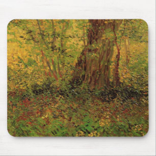 Alfombrilla De Ratón Sotobosque de Vincent van Gogh