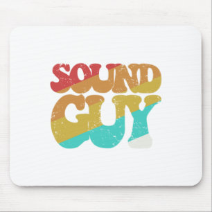 Alfombrilla De Ratón Sound Guy Music Band Audio Engineer DJ Job Gift