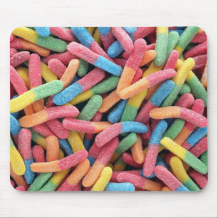 Alfombrilla De Ratón Sour Gummy Worms