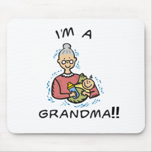 Alfombrilla De Ratón Soy abuela y bebé