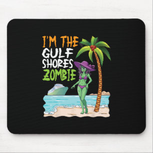 Alfombrilla De Ratón Soy El Crucero Tropical de Playa Zombie de Gulf Sh
