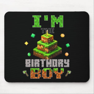 Alfombrilla De Ratón Soy el Fiesta de cumpleaños de video jugador Pixel