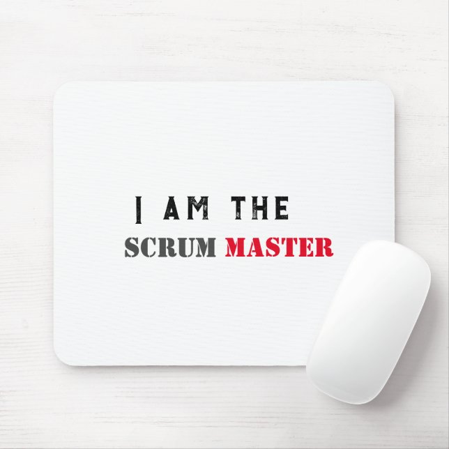 Alfombrilla De Ratón Soy el maestro de escrúpulos agile mug , (Con ratón)