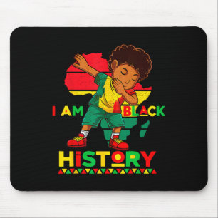 Alfombrilla De Ratón Soy el Mes de la Historia Negra Afroamericano Para