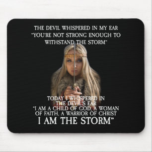 Alfombrilla De Ratón Soy Hijo De Dios, Soy La TORMENTA