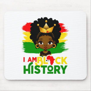 Alfombrilla De Ratón Soy Historia Negra Historia Negra Afroamericano