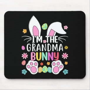 Alfombrilla De Ratón Soy La Abuela Conejo Cute Conejo de Pascua Oídos G