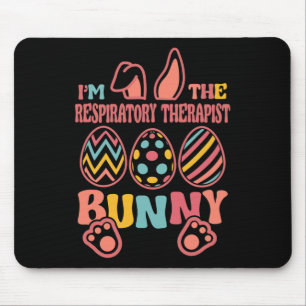 Alfombrilla De Ratón Soy La Terapia Respiratoria Bunny Easter