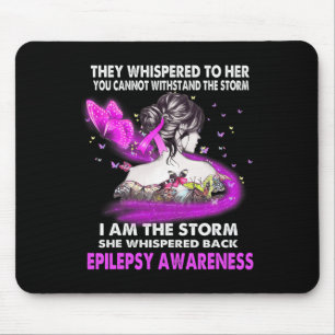 Alfombrilla De Ratón Soy La Tormenta Conciencia Sobre La Epilepsia