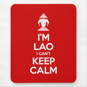 Alfombrilla De Ratón Soy Lao, no puedo mantener la calma