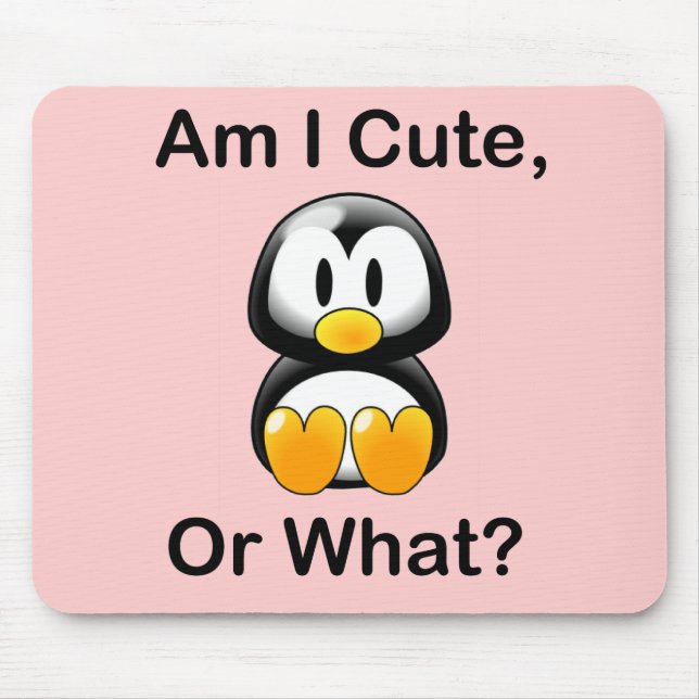 Alfombrilla De Ratón ¿Soy lindo, o qué? (Frente)