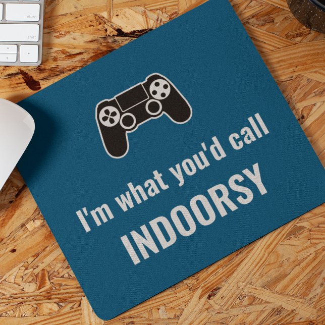 Alfombrilla De Ratón Soy lo que llamarías jugador de Personalizable Ind (Subido por el creador)