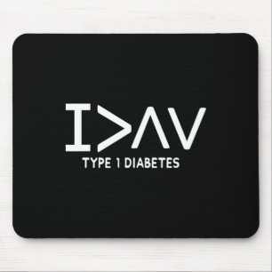 Alfombrilla De Ratón Soy Más Divertido Tipo 1 Símbolo De Conciencia Dia