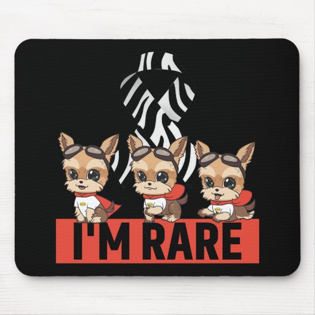 Alfombrilla De Ratón Soy Raro JJ 3 posa Mousepad (Frente)