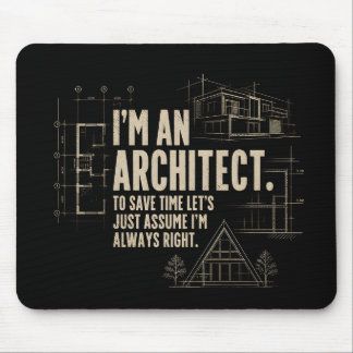 Alfombrilla De Ratón Soy un arquitecto - Alfombrilla para ratón