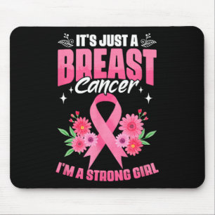 Alfombrilla De Ratón Soy un fuerte sobreviviente de cáncer de mama Chic